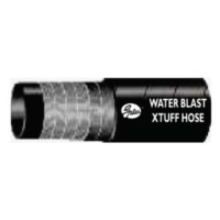 Water Blast XTuff Hose – High Pressure Water Blast Hose with Extra Abrasion Resistant Synthetic Rubber and Multiple Textile Reinforcements